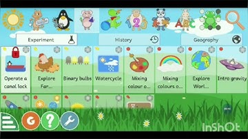 TSSS Grade 1 :: Computers :: GCompris :: Water Cycle Activity