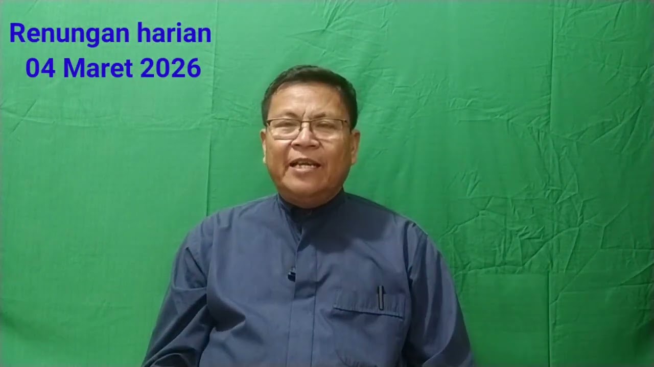 Renungan harian, 04 Maret 2026, #pdt Sarip Amsal Pasaribu,#hkbp Cijantung 