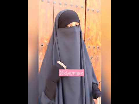 Çarşaf ile gözlük nasıl kullanılır ? #çarşaf #nikab #abaya #hijab