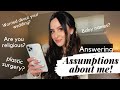 ANSWERING ASSUMPTIONS ABOUT ME! Megan’s Turn!