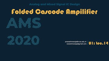 Folded Cascode Amplifier