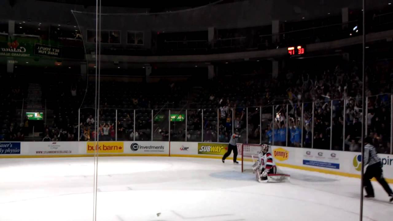 Frontenacs' Henri Ikonen Scores