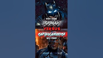 Batman vs Captain America #edit #1v1 #shorts #marvel #mcu #captainamerica #dc #dceu #batman #movie