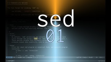 The command-line GNU sed: become the MASTER of plain text // Part 01 - Basics [Learn by Practicing]