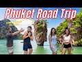 Phuket thailand to phang nga james bond island airplane beach pan yee floating village thai food