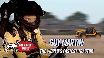 Jak rychle jel Guy Martin v traktoru?