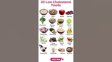 20 Low Cholesterol Foods #shorts #viral #health #food