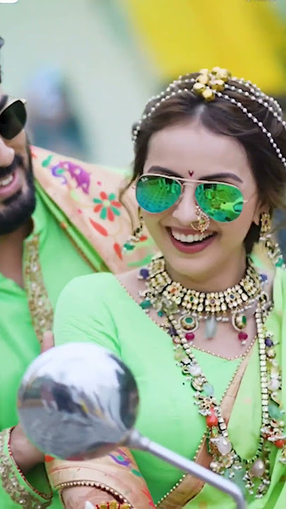 Shrenu Parikh Akshay Mhatre Haldi #shorts #trending #wedding #haldiceremony #shrenuparikh