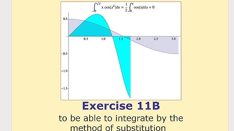 Ex 11B - Integration by substitution - Y13 A Level Maths