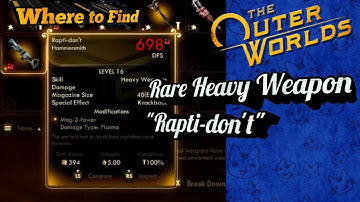 Where to find Rare Weapon "Rapti-don