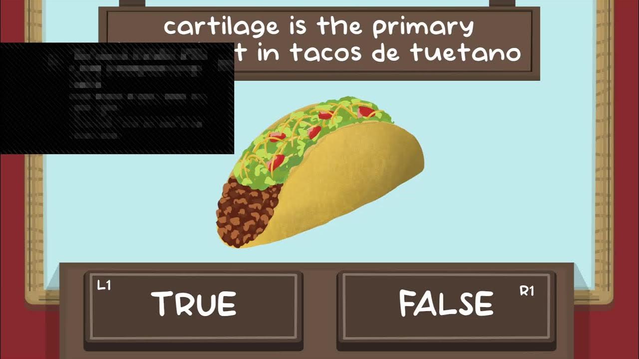 Watch a Mexican play a Taco quiz YouTube