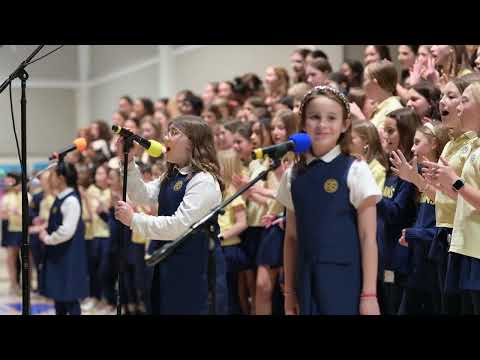 The Agnes Irwin School Winter Concert   All School   Ocho Kandelikas 2