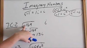 Lesson 7 - Imaginary Numbers
