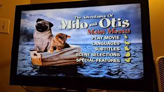 The Adventures Of Milo And Otis 1999 Dvd Menu Walkthrough
