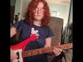 Here Comes the Sun/Beatles bass play along by Cara #beatles #georgeharrison #paulmccartney #bass