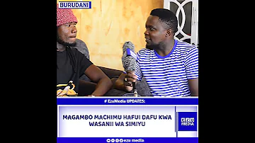 MAGAMBO MACHIMU HAFUI DAFU SIMIYU 