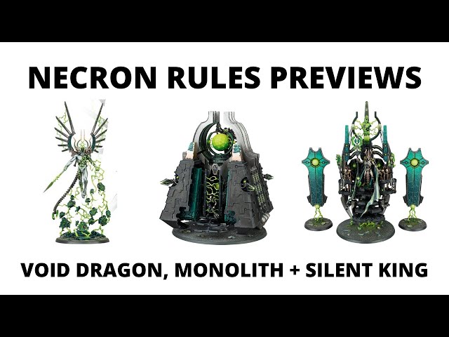 Necrons in Warhammer 40K 10th Edition - Full Index Rules