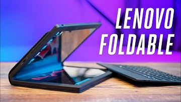 Lenovo ThinkPad X1 Fold hands-on