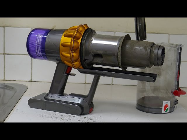 DYSON V9 V10 V11 V12 slim V15 detect - How To Clean filter vaccum -  nettoyage filtre aspirateur 