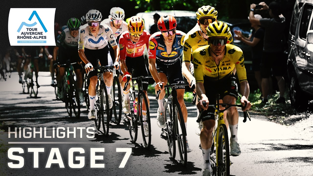 Tour Auvergne-Rhone-Alpes 2026, Stage 7 | EXTENDED HIGHLIGHTS | Cycling on NBC Sports