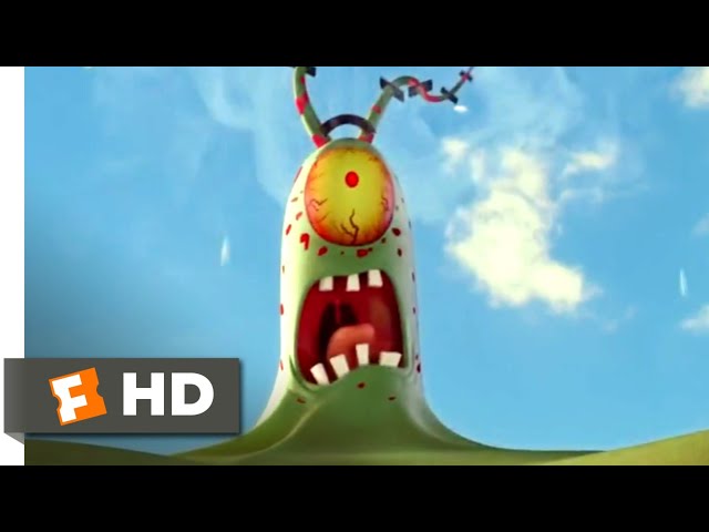 The SpongeBob Movie: Sponge Out of Water - Plank-TON vs. Burger Beard | Fandango Family class=