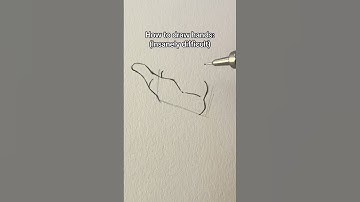 How to draw hands: (Insanely difficult) || Jmarron