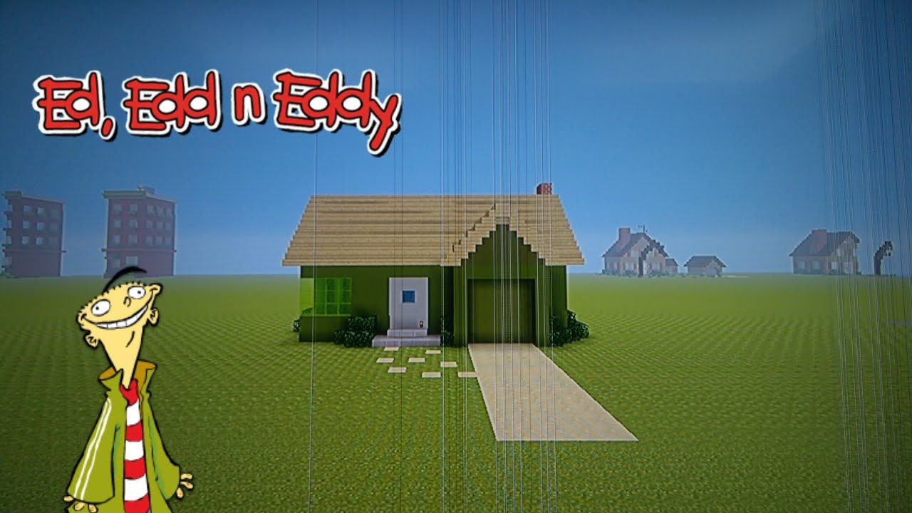 Minecraft how to how to build Ed's house ( Ed edd n Eddy ) YouTube
