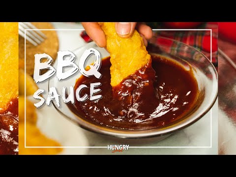 BBQ Sauce Easy Recipe - Hungry Shot [สูตรซอสบาร์บีคิวแบบง่ายๆ]