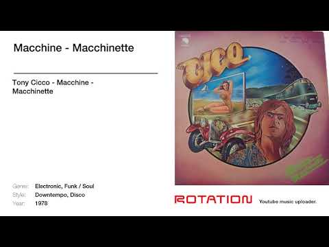 Tony Cicco - Macchine - Macchinette