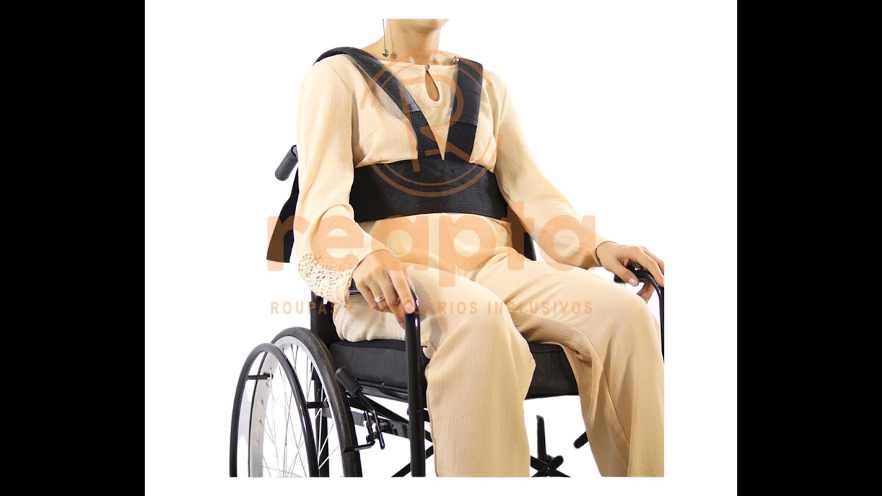 video Cinto Peitoral Em V – Cinto De Segurança Para Cadeirantes