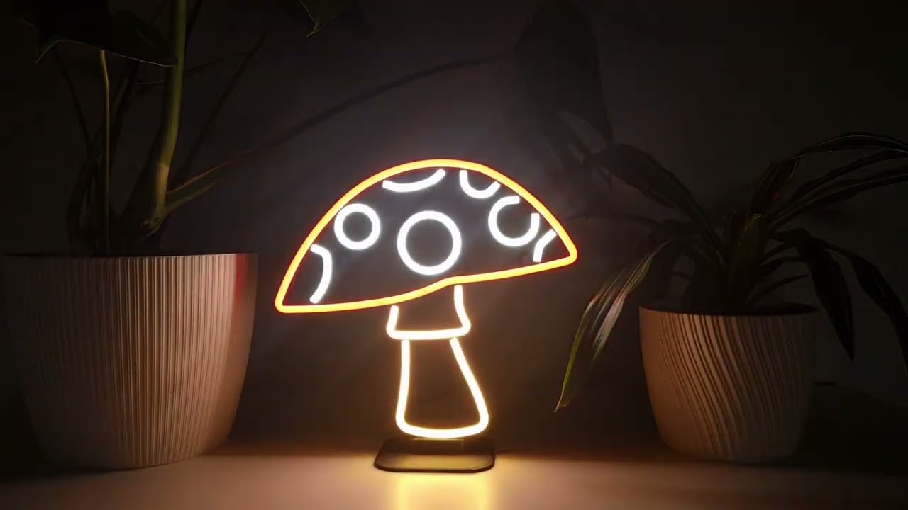 Amanita Muscaria Mushroom LED Neon Sign #amanita  #mushroom #muscar #spiritualawakening