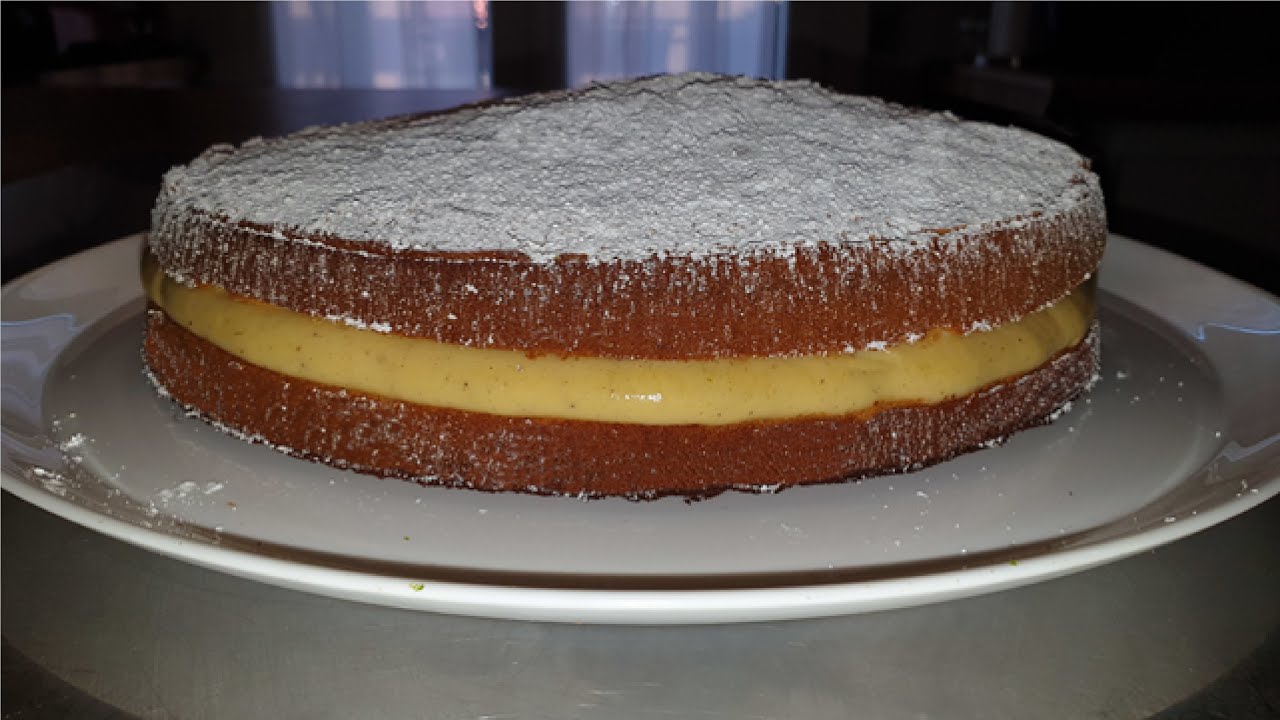 Torta margherita con crema pasticcera - *MASSARI + CARRARA*