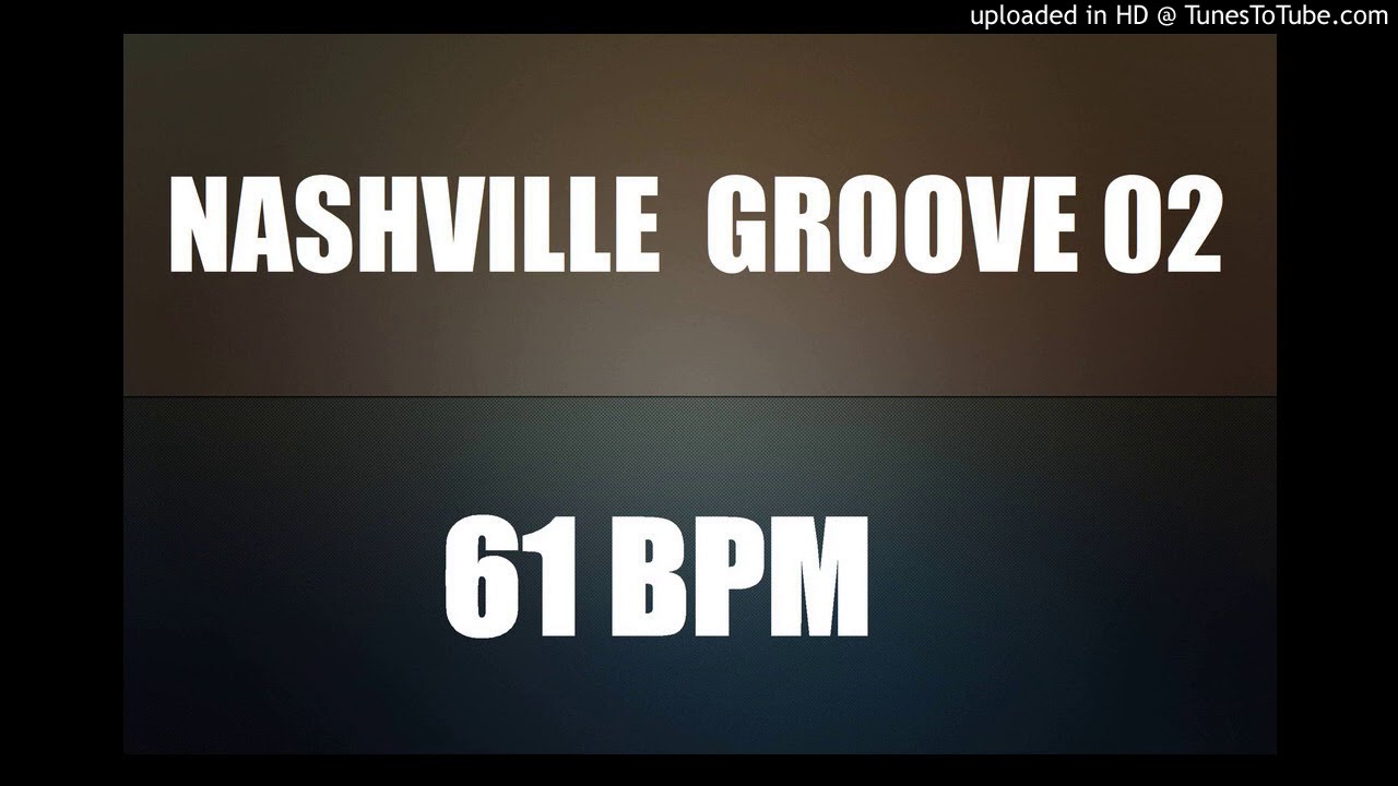 Nashville Groove 61 BPM - Drum Backing Track - Country 02