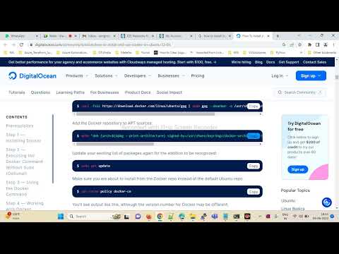 How to install docker on ubuntu 22.04