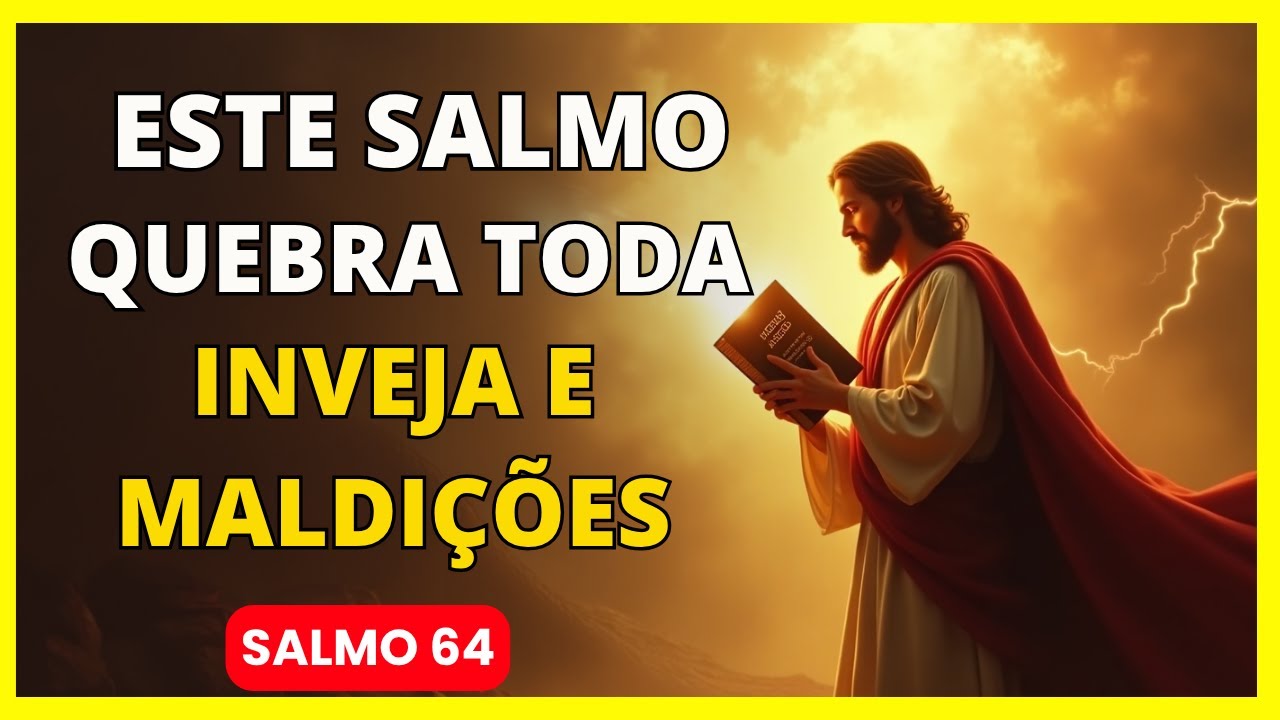 SALMO PARA QUEBRAR MALDIÇÃO HEREDITÁRIA, OLHO GORDO E INVEJA - ORAÇÃO DE LIBERTAÇÃO PODEROSA