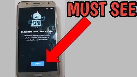 Update For A Faster Better YouTube Youtube Update Problem FRP Bypass FIXED!!