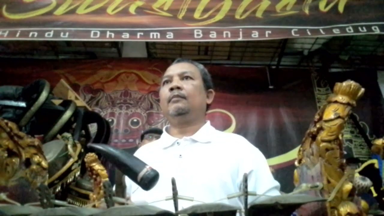 BELAJAR JUBLAG TABUH TARI MANUKRAWA SG GARGITA SWARA HINDU BANTEN