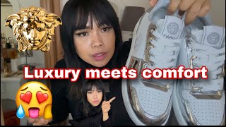 Unboxing Versace Sneakers and Hoodie: Luxury Meets Comfort screenshot 2