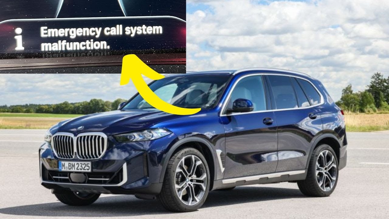 “Emergency call system malfunction” warning in BMW: Reasons - YouTube