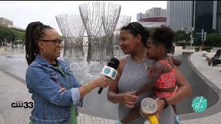 Klyde Warren Park Gives Advice to Yolonda Williams