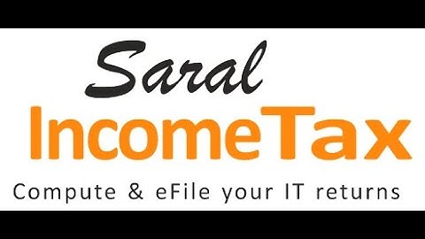 Saral Income Tax, The Demo "Hindi"