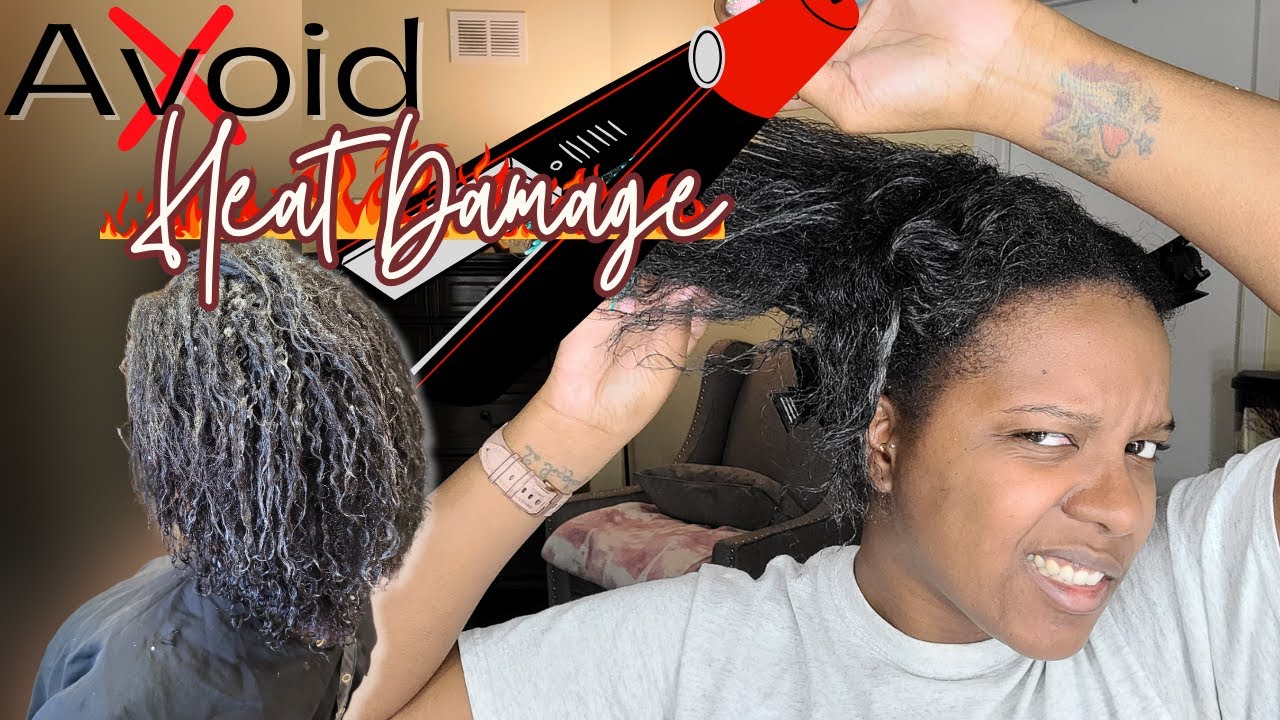 Fix and Avoid Heat Damage on Natural Hair with Adwoa Beauty