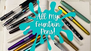 My Fountain Pen Collection! (Newbie) | My Journaling Practice Part 3