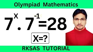 A Nice Olympiad Exponential Problem || Can you solve this? #rksastutorial