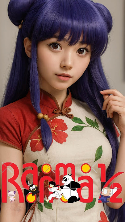 Ranma ½ In Real Life 🌸 | Ranma, the strongest martial artist of all time!💥🥋#livingcartoon #ranma½