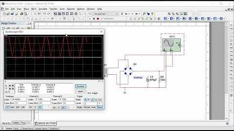 Bridge Rectifier Circuit Simulation using Multisim