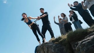 Bungee Jumping With Rope In Beautiful Place:Asmr Bungee Jumping#funny#travel#beauty