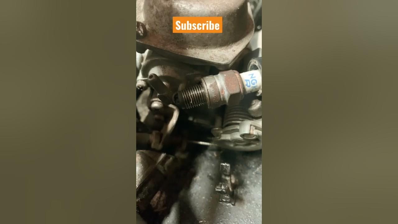 bad spark plug vs good spark plug ame motors YouTube