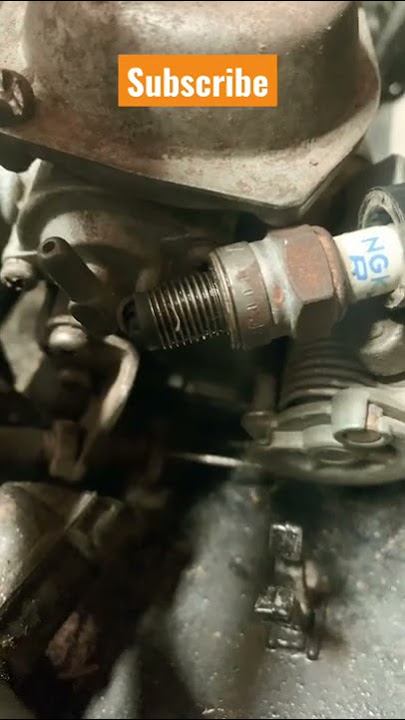 bad spark plug vs good spark plug ame motors
