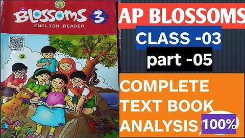 Ap 3rd BLOSSOMS /ENGLISH/part 05/COMPLETE TEXTBOOK ANALYSIS IN URDU #aptet #dsc  #englishgrammar